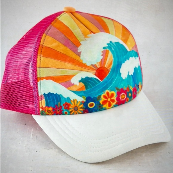 NATURAL LIFE Accessories - NATURAL LIFE Tropical Design Hat